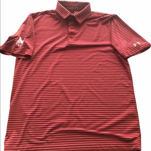 Under Armour  Heat Gear U Of M golf polo M medium